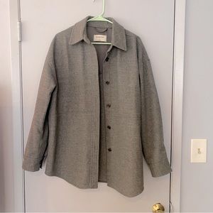 COPY - Aritzia Babaton grey shacket.